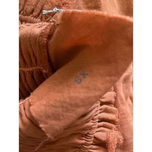 LOUP CHARMANT Strapless shirred cotton-gauze dress NWT Size XS/S - Picture 5 of 5